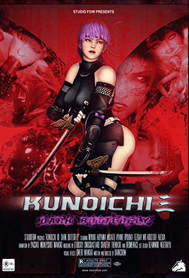 Kunoichi 3 Dark Butterfly cover